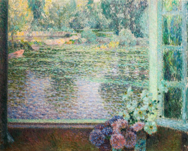 Window On The River. Found in the collection of Johannesburg Art Gallery.
