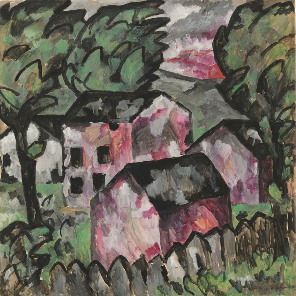 Landscape, 1911. Private Collection.