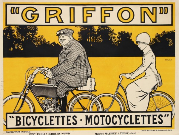 Griffon Bicyclettes Motocyclettes, c. 1905. Private Collection.