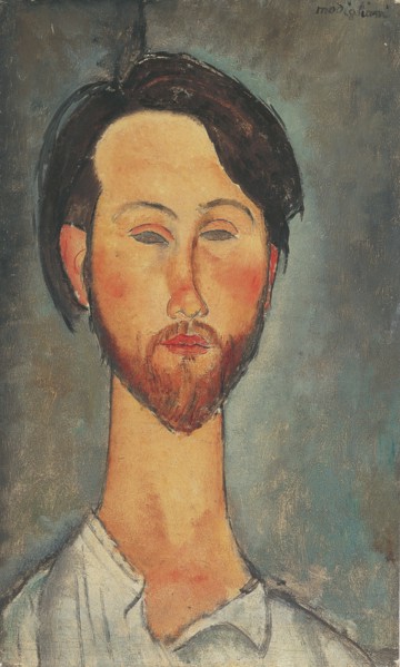 Portrait of Léopold Zborowski (1889-1932), 1918. Private Collection.