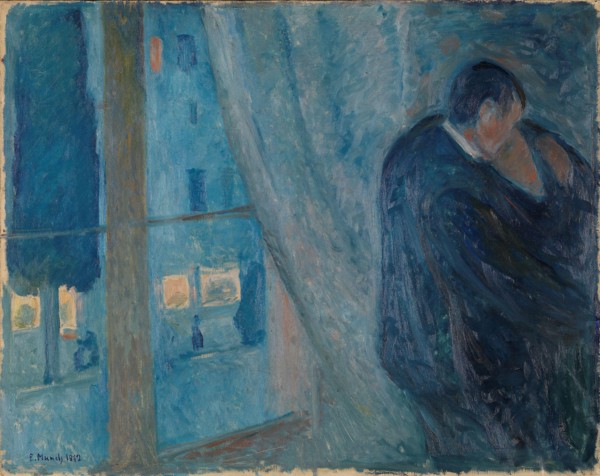 The Kiss, 1892. Found in the collection of Nasjonalmuseet for Kunst, Arkitektur og Design, Oslo.