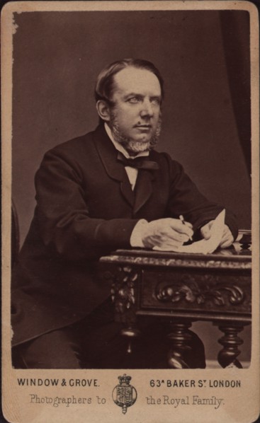Portrait of the composer Michael William Balfe (1808-1870). Private Collection.