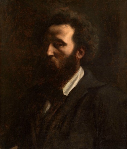 Self-Portrait, 1857. Found in the collection of Petit Palais, Musée des Beaux-Arts de la Ville de Paris.