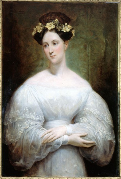 Marie d'Orléans, duchess of Württemberg (1813-1839), 1831. Found in the collection of Musée de la Vie romantique, Paris.