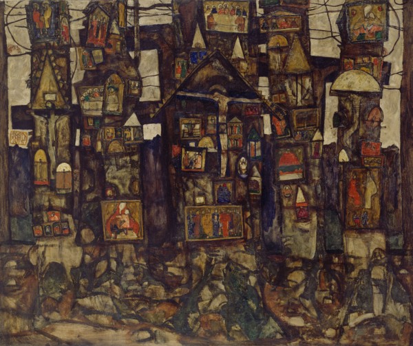 Forest Prayer, 1915. Found in the collection of Kunsthaus Zug.