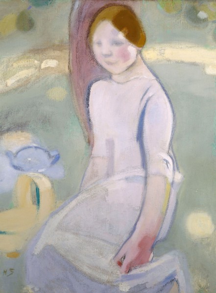 Under the Linden, 1911. Found in the collection of Ateneum, Helsinki.