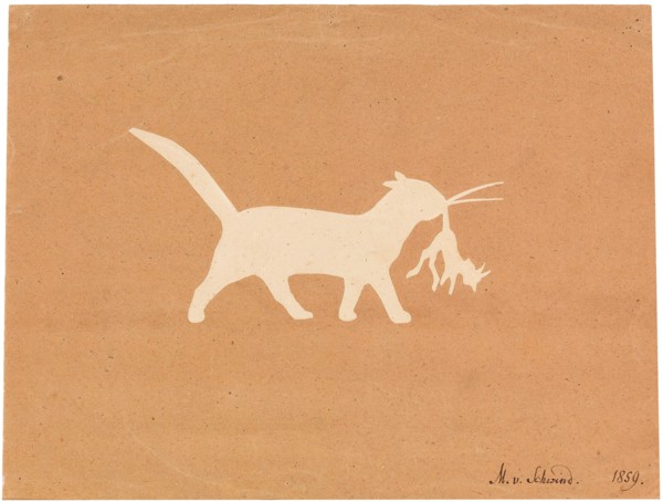 Cat ? little devil, 1859. Private Collection.