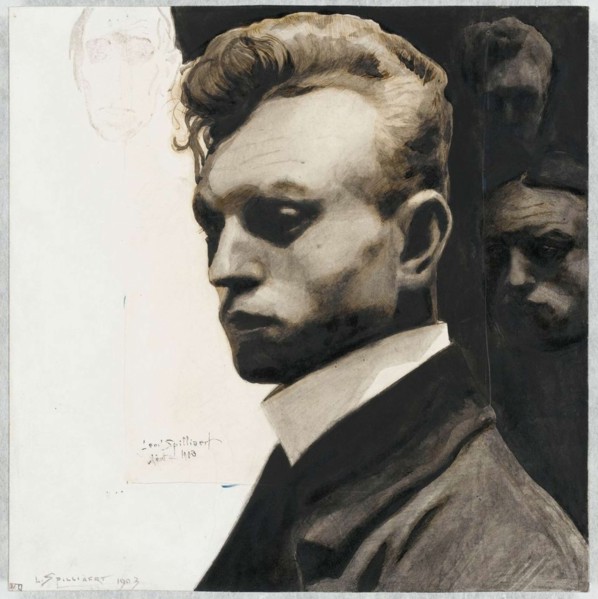 Self-Portrait, 1903. Found in the collection of Musée d'Orsay, Paris.