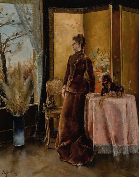The snow. Private Collection.