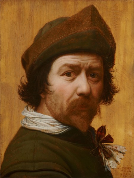 Self-Portrait, 1638. Found in the collection of The Mauritshuis, The Hague.