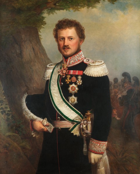 Portrait of Emil, Prince of Hesse and of the Rhine (1790-1858) , c. 1850. Private Collection.