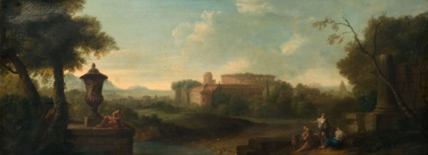 Rome from the Aventine Hill, 1710.