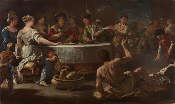 Dives and Lazarus, 1680.