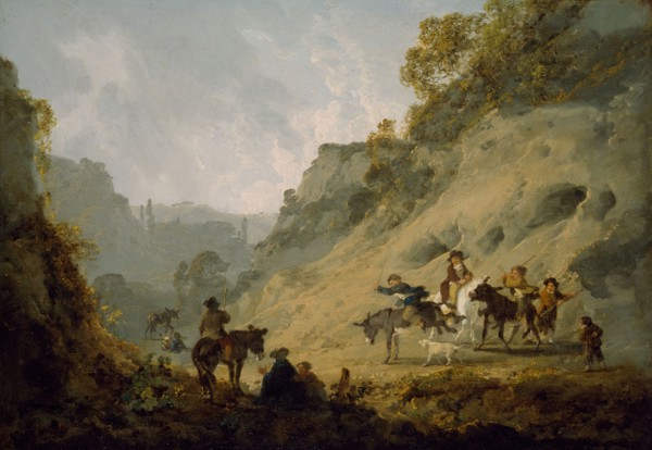 Gypsies with an Ass Race, 1792.