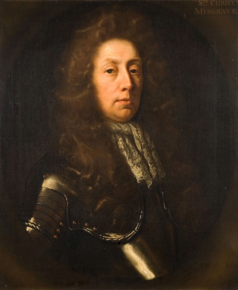 Portrait Of Sir Charles Musgrave, 1691.