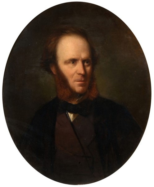 Portrait of William Costen Aitken (1817-1876), 1870.