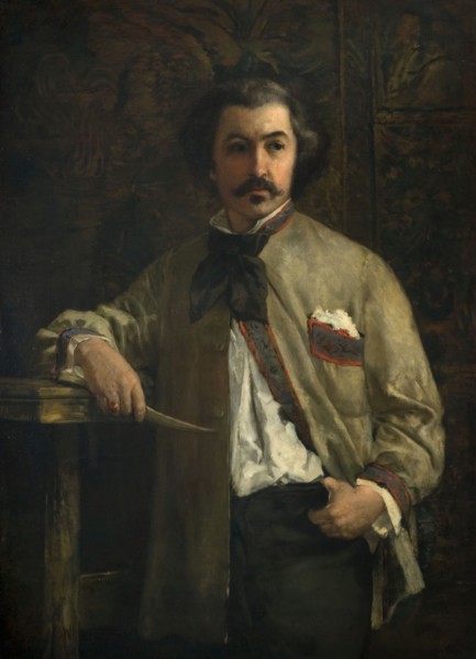 Portrait of Antoine Etex (1808-88), 1855.