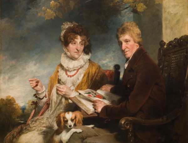 Portrait Of A Man And Woman, 1818.