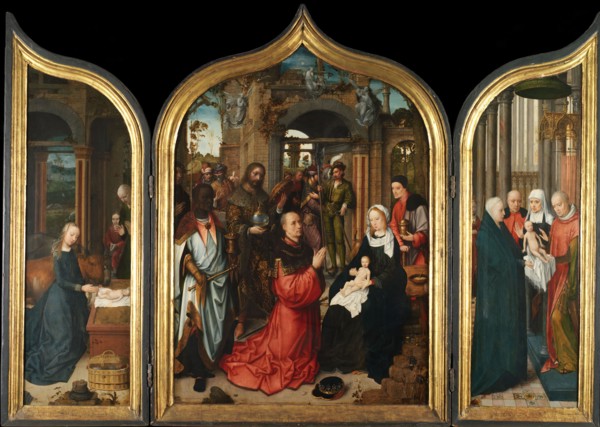 The Nativity, The Adoration of the Magi, The Presentation in the Temple, 1510-12.