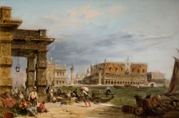 The Rialto, Venice, 1864.