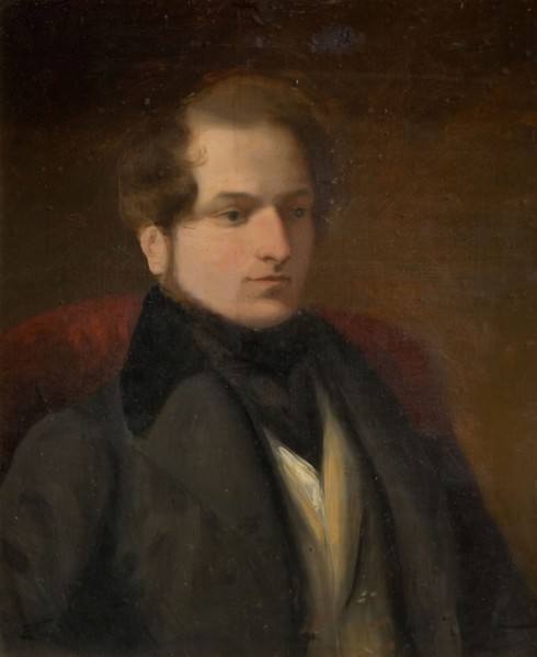Portrait of Samuel Rostill Lines, early 19th century.