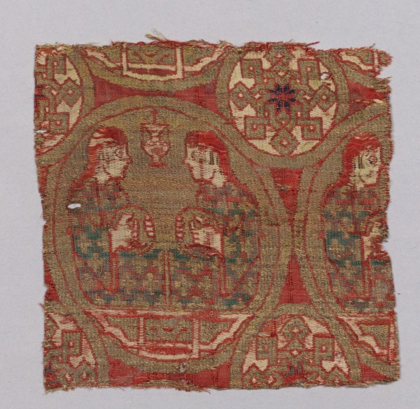 Textile with Musicians, Spain, 13th century.