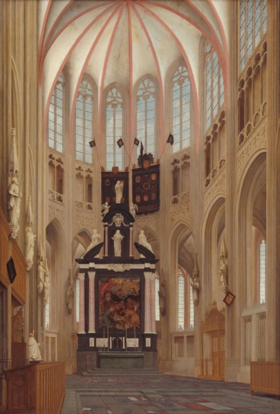 Cathedral of Saint John at 's-Hertogenbosch, 1646.