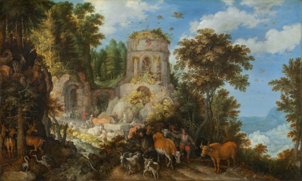 Landscape with the Flight into Egypt, 1624.
