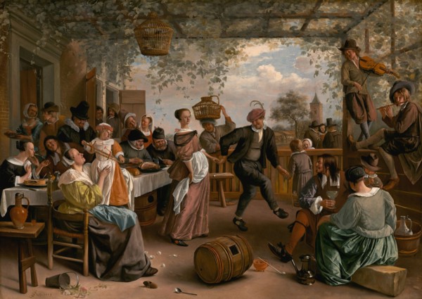 The Dancing Couple, 1663.