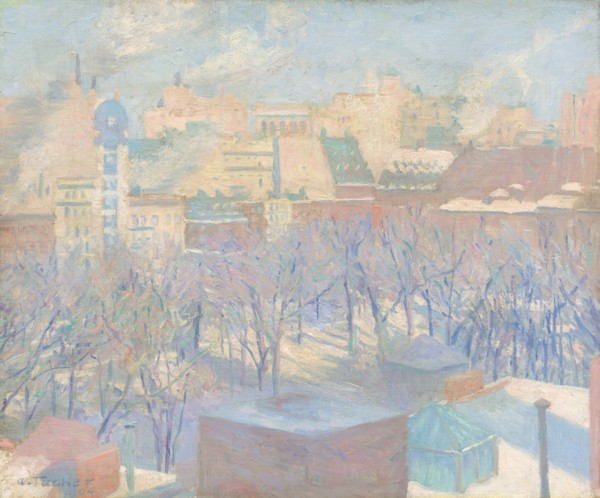 Madison Square, Snow, 1904.