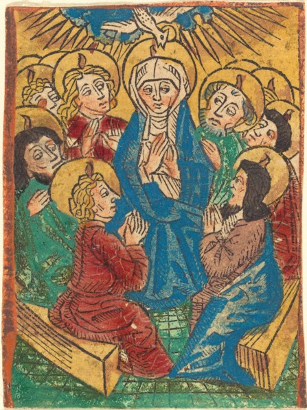 The Descent of the Holy Ghost, c. 1490.