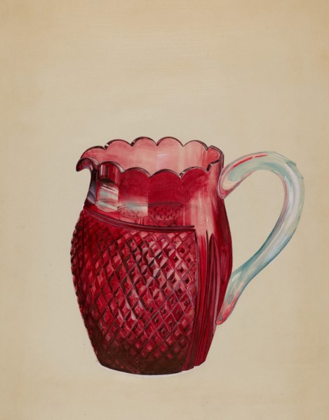 Pitcher, c. 1936.