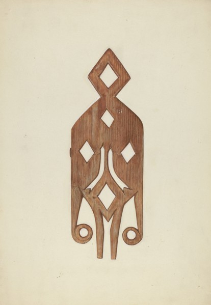 Geometric Weather Vane, c. 1938.