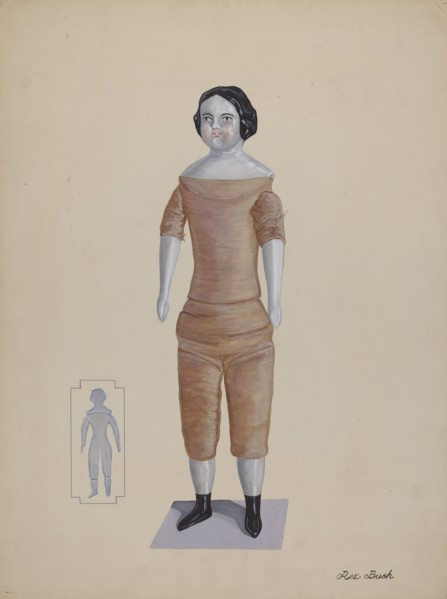 Doll - "Nancy Lou", c. 1937.