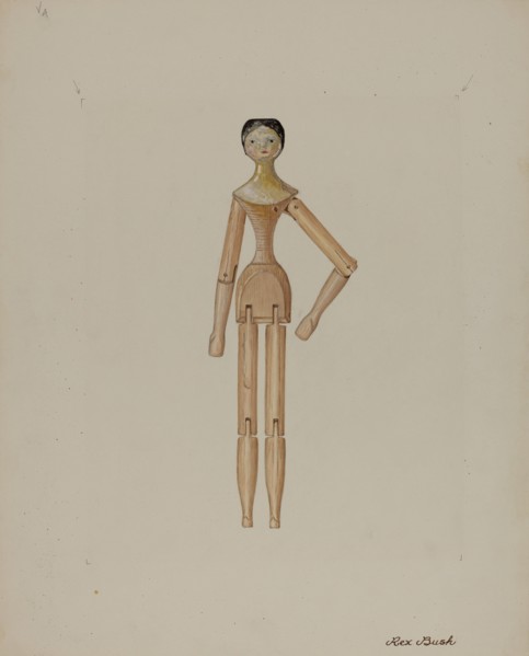 Doll - "Clarissa", c. 1937.