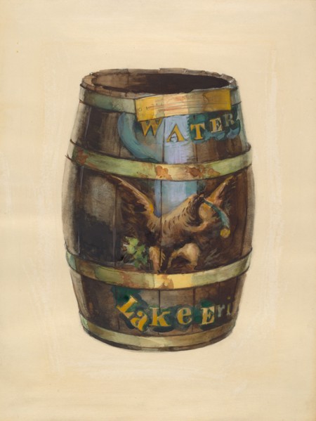 Keg, c. 1935.