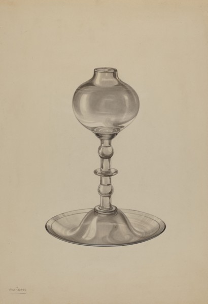 Lamp, c. 1938.