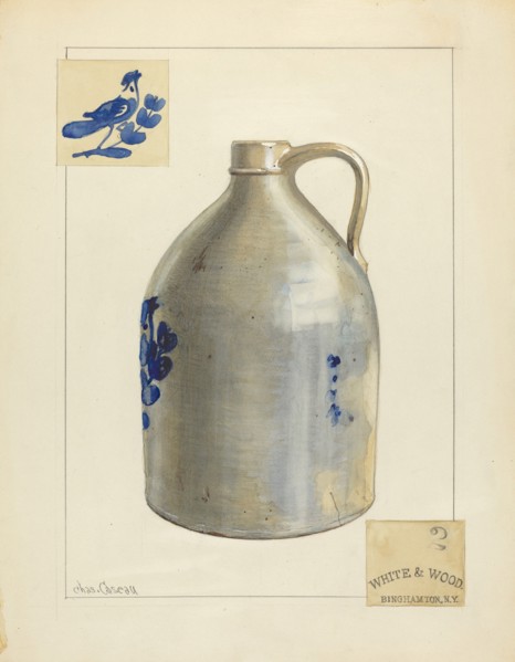 Stoneware Jug, 1935/1942.