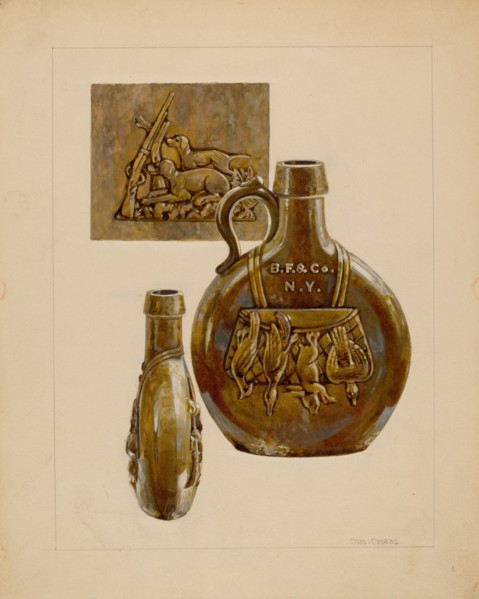 Liquor Bottle, 1937.