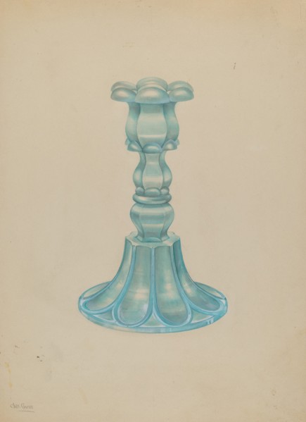 Candlestick, c. 1938.