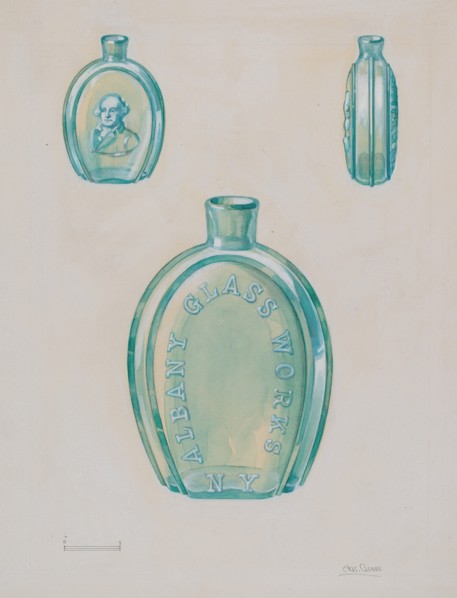 Flask, c. 1936.