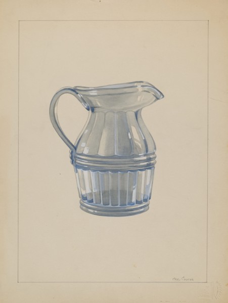 Cream Pitcher, 1935/1942.
