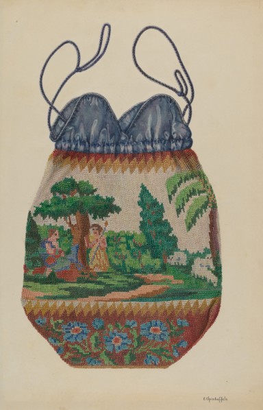 Beaded Bag, 1935/1942.