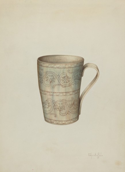 Cup of Horn, c. 1940.
