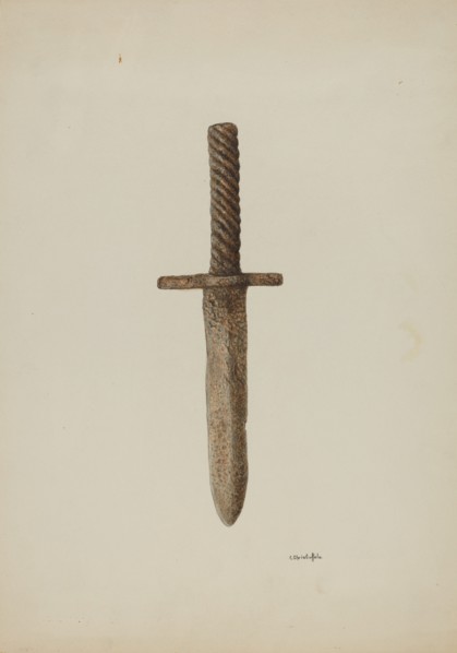 Knife, c. 1939.