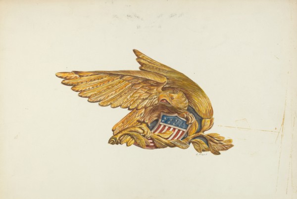 Ship's Sternpiece, 1935/1942.