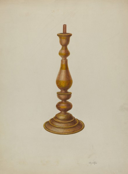 Candlestick, 1940.