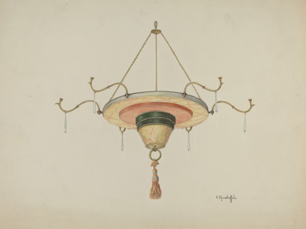 Chandelier, 1941.