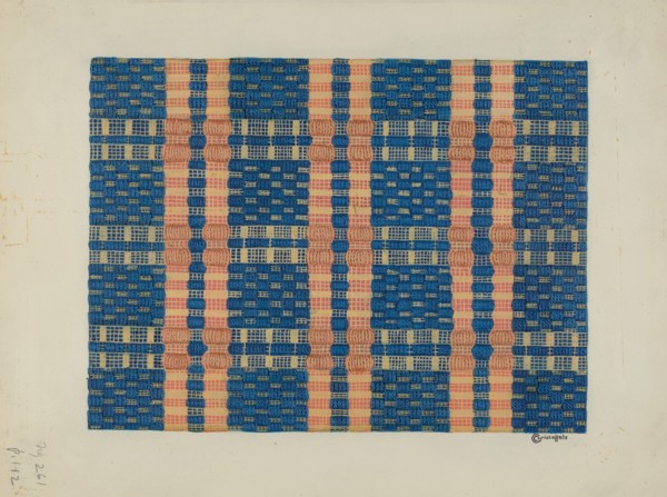 Coverlet, c. 1940.