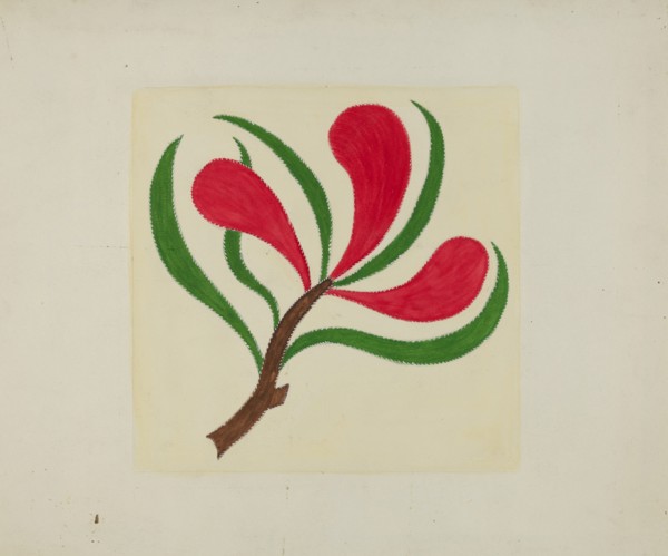 Quilt (One Square), c. 1936.